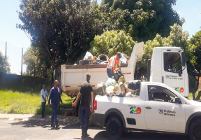 'Arrastão da Dengue' recolhe 7,2 toneladas de materiais no Vera Cruz