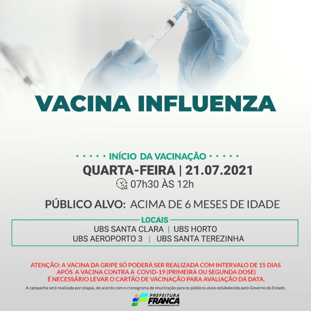 Vacina Influenza2107