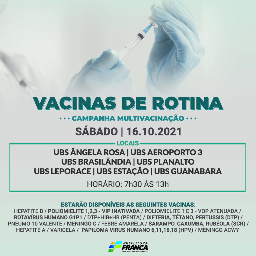 Vacina de Rotina 1610